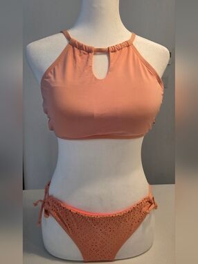 Aqua Soft Peach Swim Top